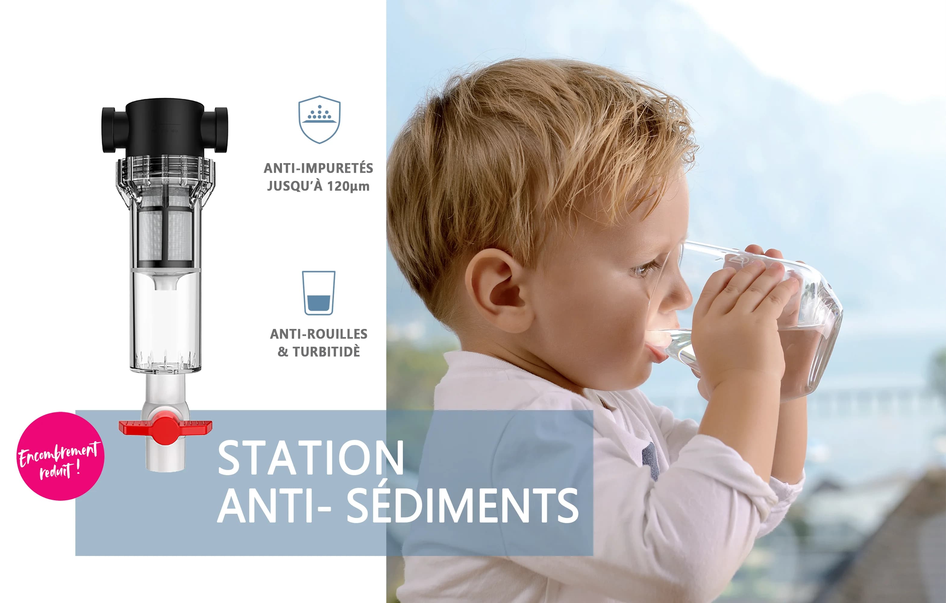 Filtre anti-sédiment