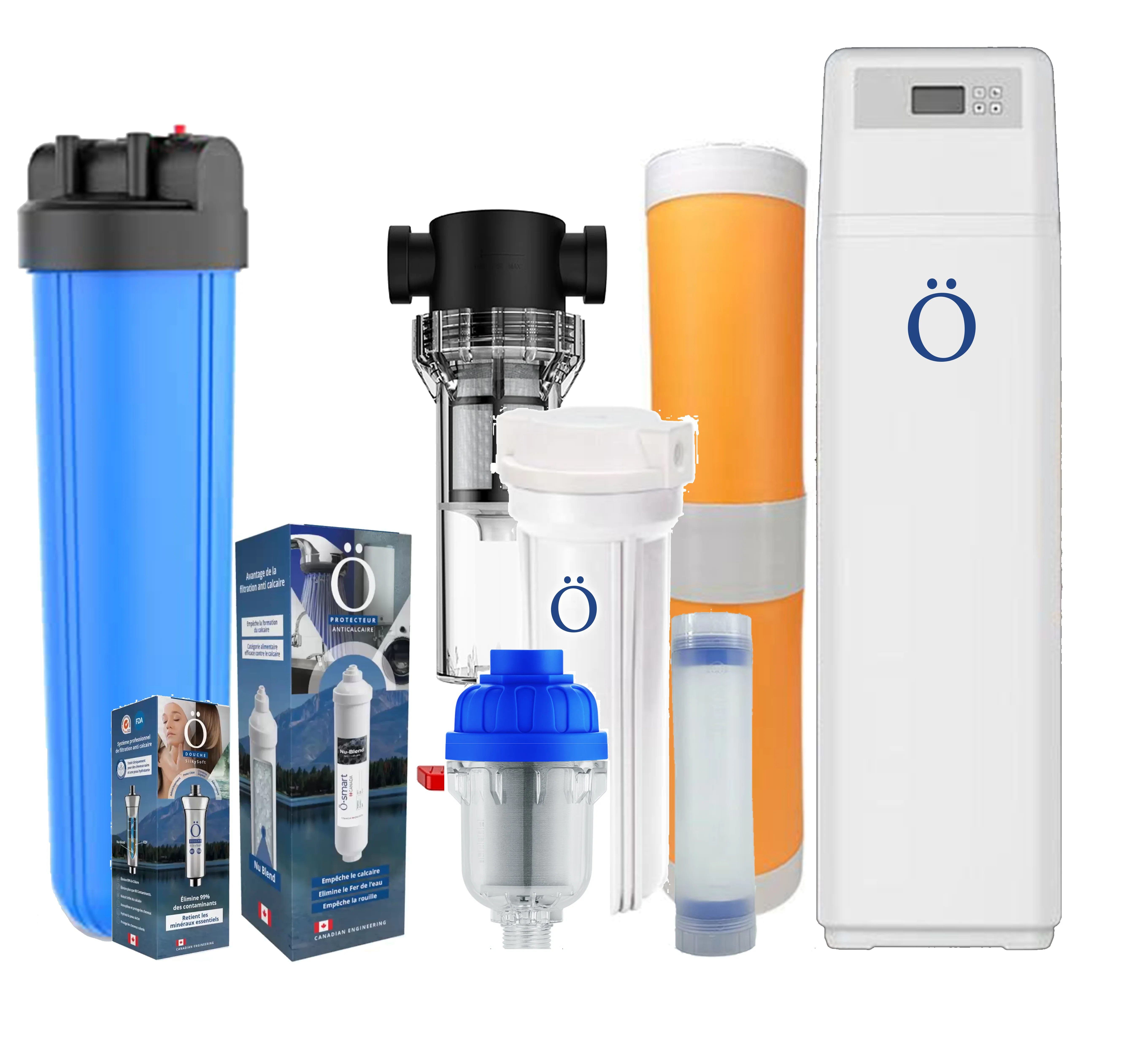 Système de filtration pour toute la maison